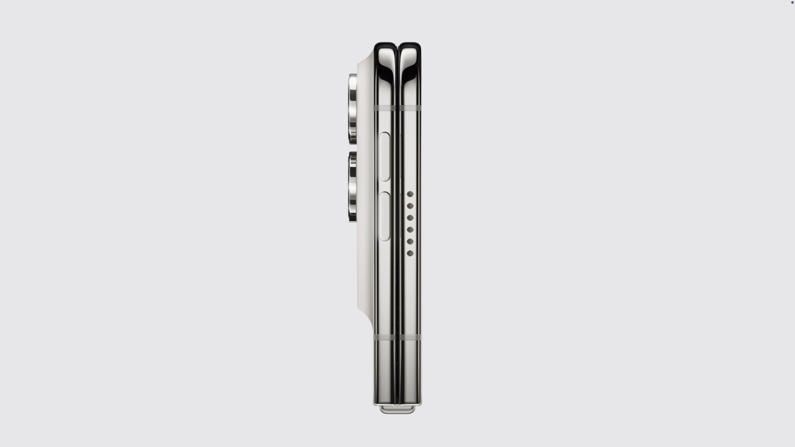 iPhone Duo, bok | Zdroj: Apple