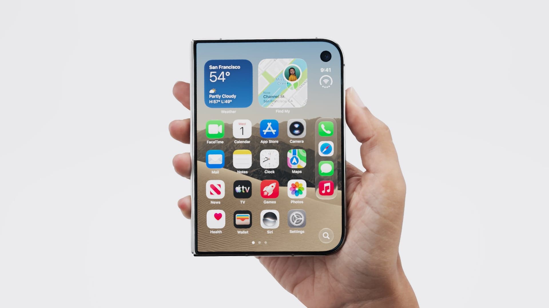 iPhone Duo v ruce | Zdroj: Apple