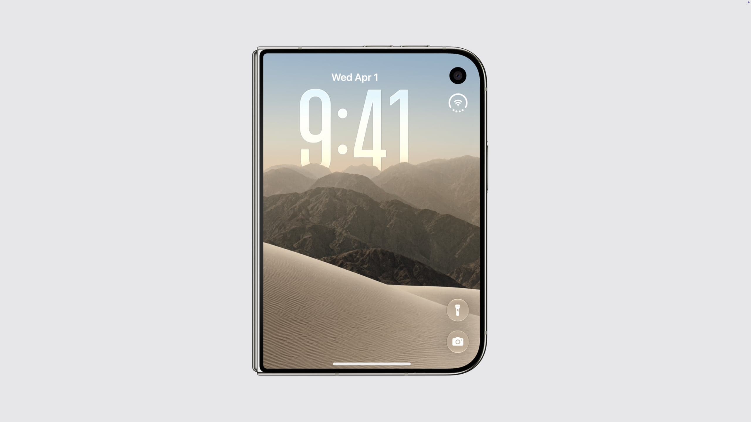 iPhone Duo, zavřený | Zdroj: Apple