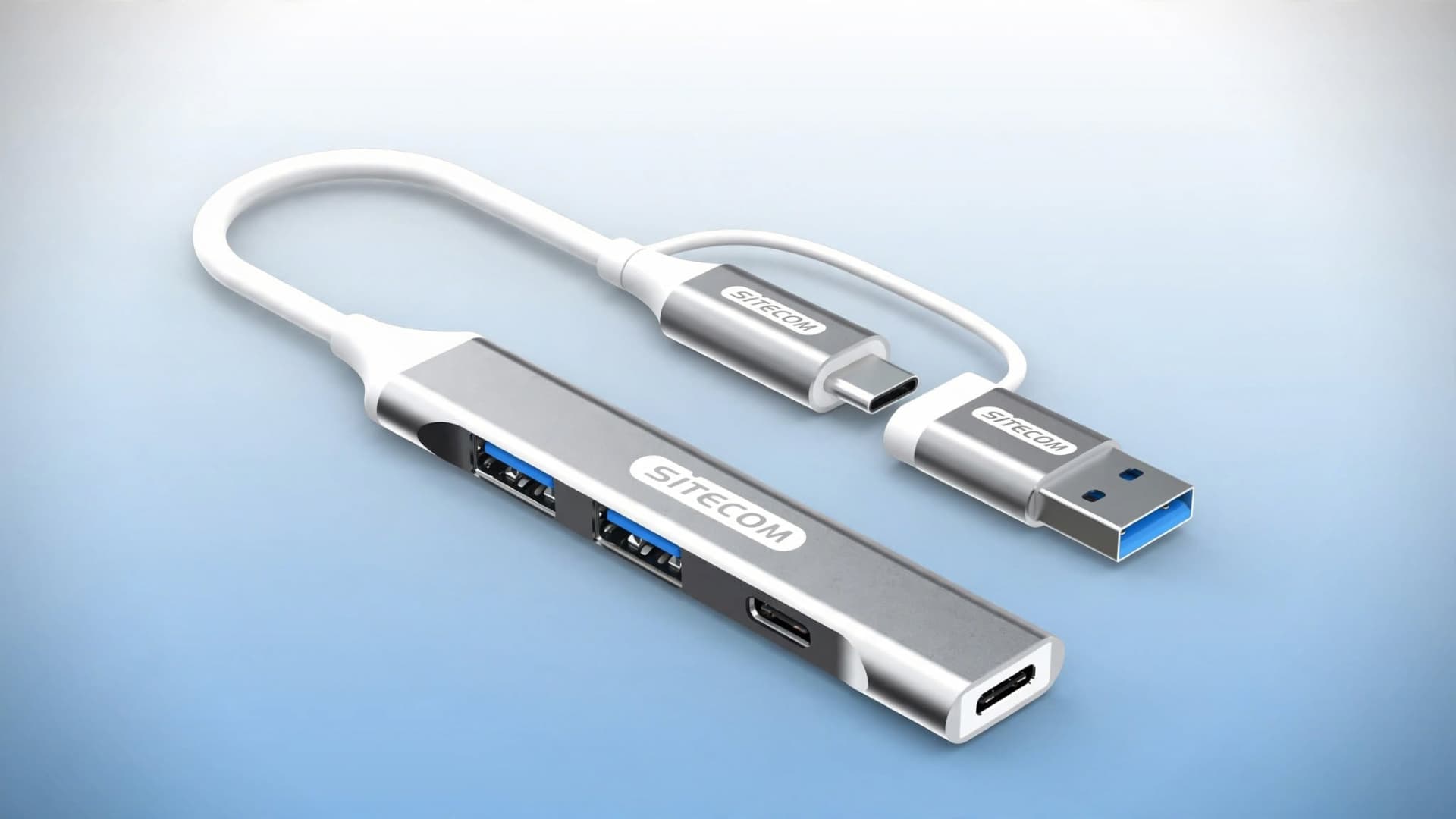 Rozbočovač USB-C Sitecom | Zdroj: Action, úprava: Tomáš Rajnoch