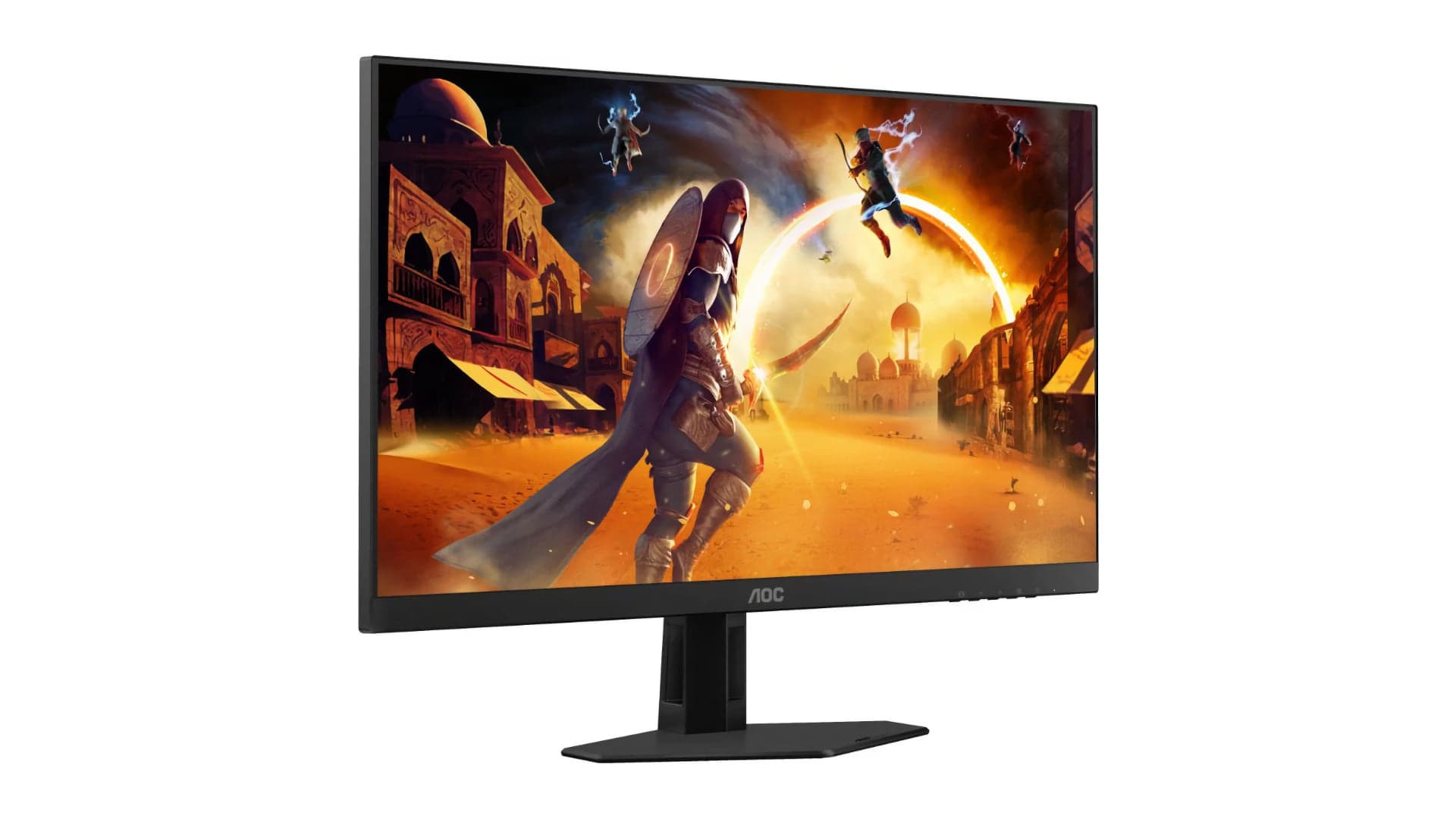 24" herní monitor AOC 24G4HRE, zepředu | Zdroj: AOC