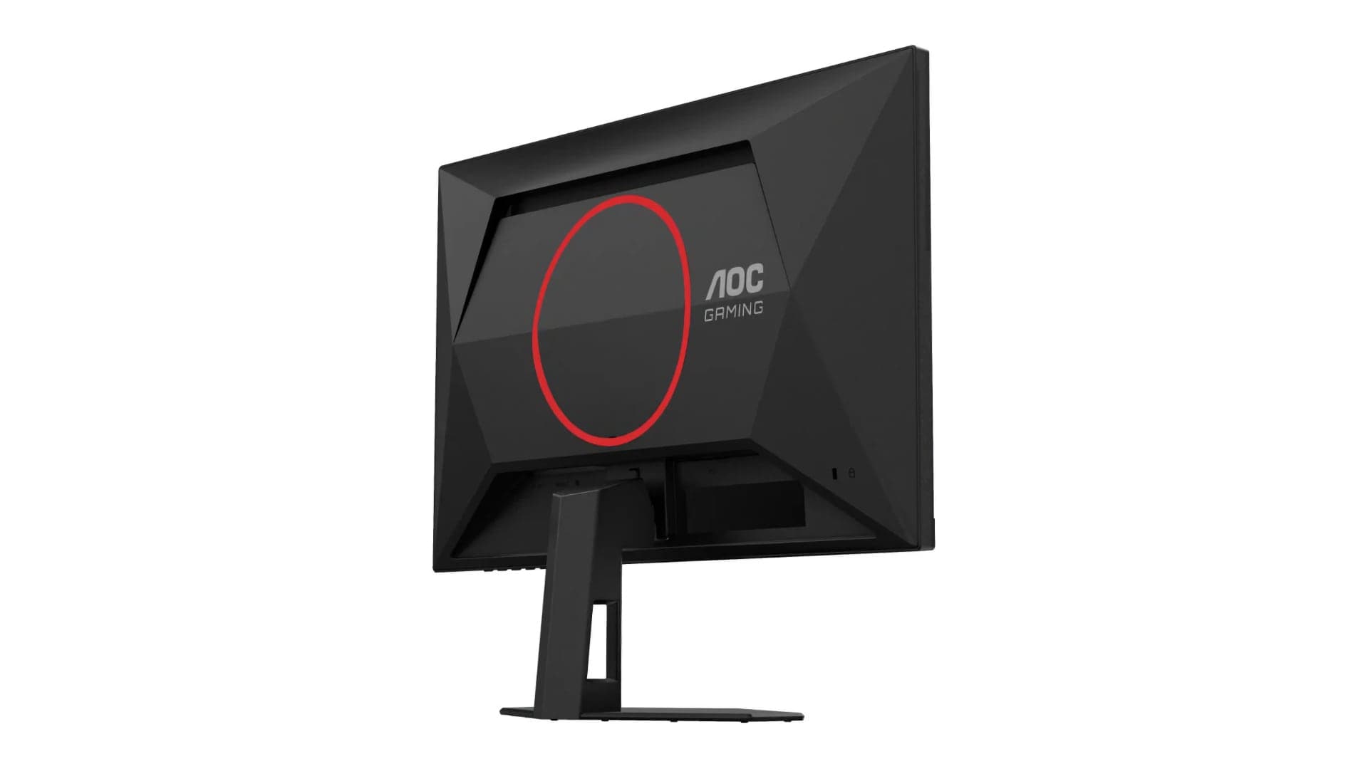 24" herní monitor AOC 24G4HRE, zezadu | Zdroj: AOC