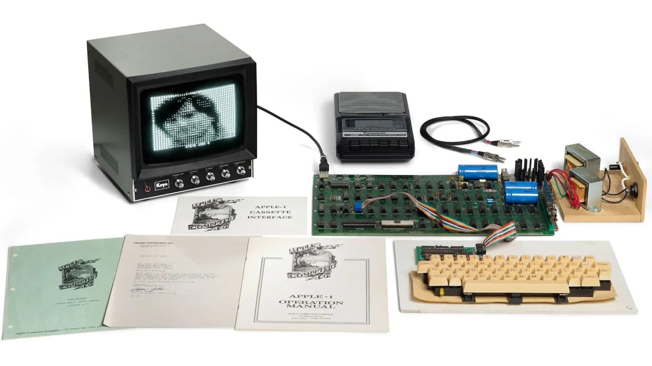 Počítače Apple-1 | Zdroj: Bonhams
