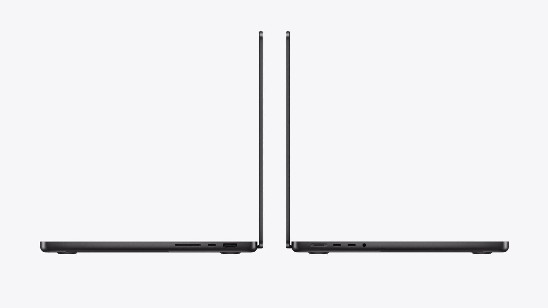 MacBook Pro M6 (2026), boční strany | Zdroj: Apple