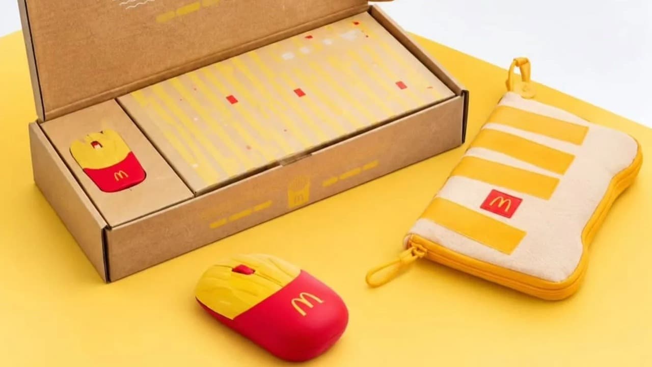 Počítačová myš Lenovo a McDonald's | Zdroj: McDonald's