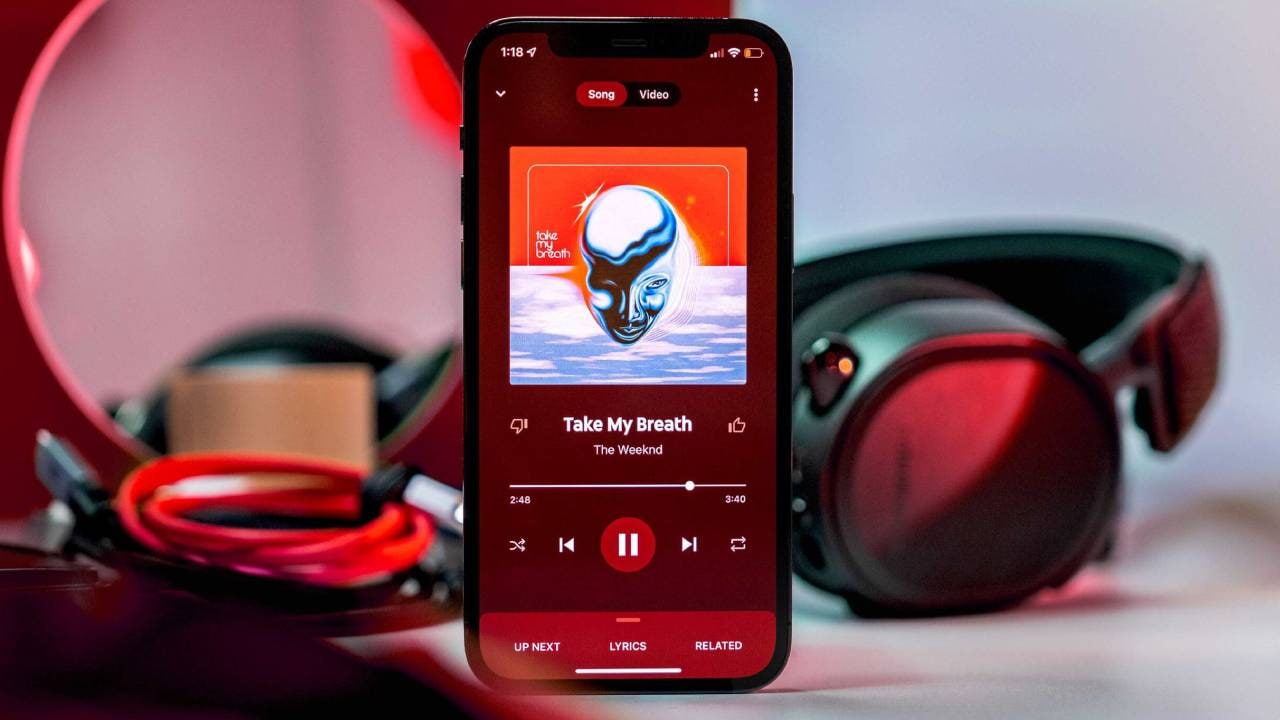 Aplikace YouTube Music | Zdroj: MobileSyrup