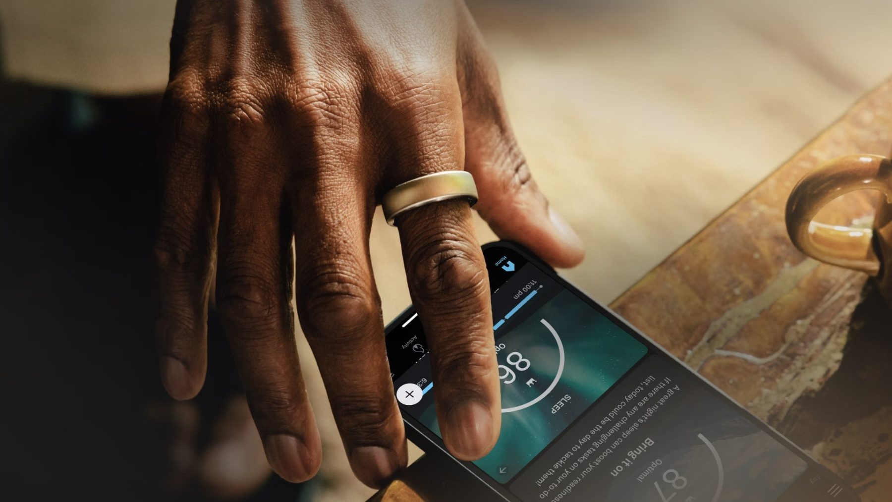 Oura Ring na ruce | Zdroj: Oura