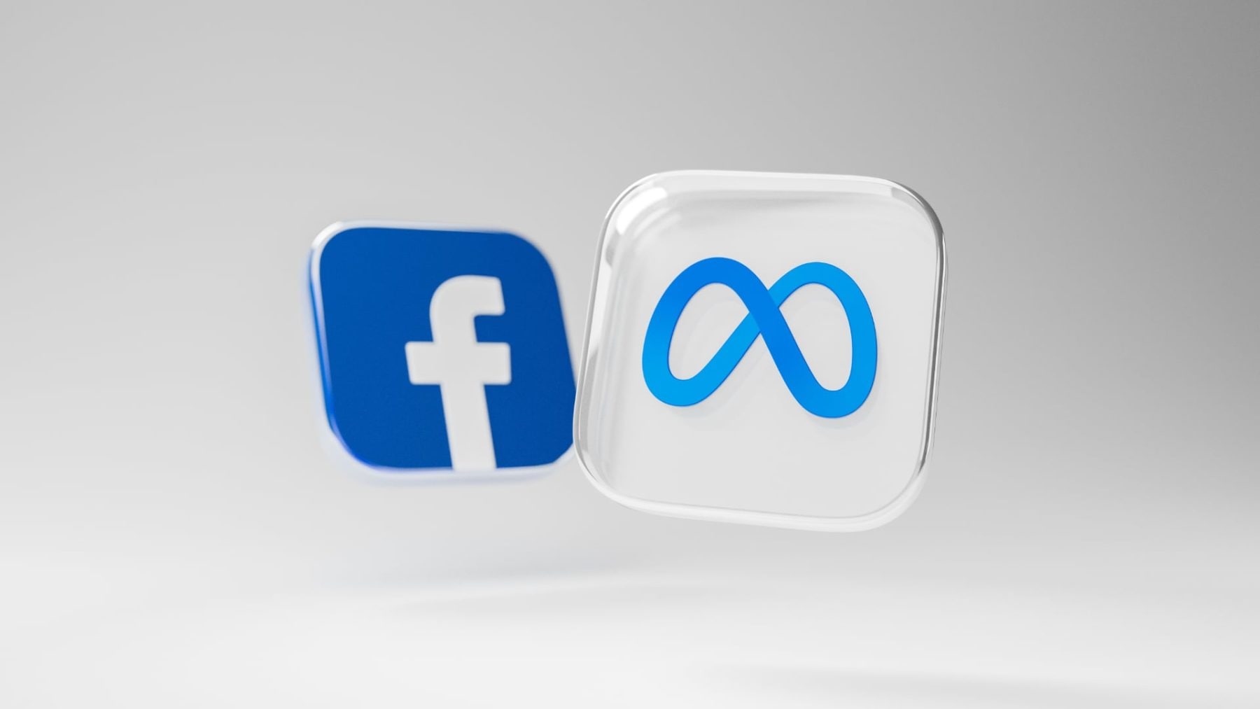 Loga společnosti Facebook a mateřské Mety | Zdroj: Unsplash