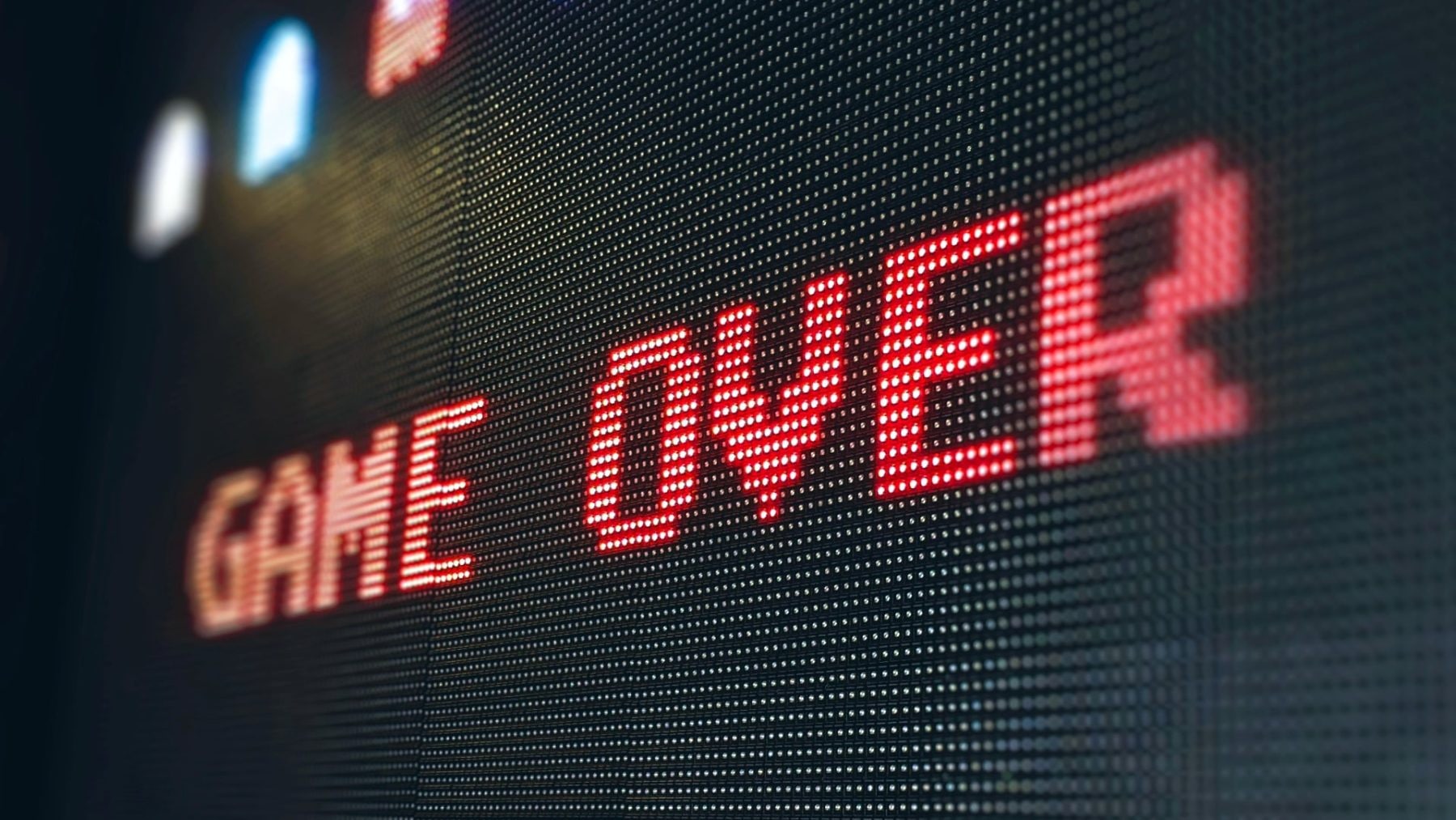 Game over | foto: Unsplash