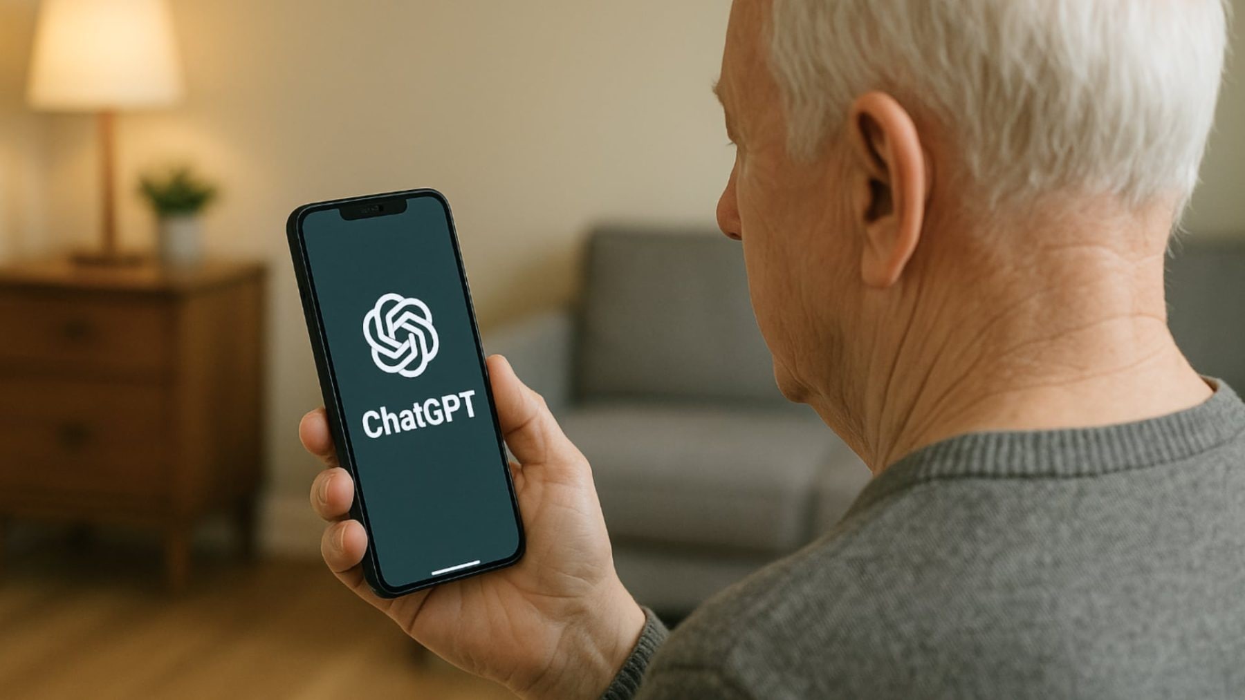 ChatGPT na mobilu | foto: Matěj Srb