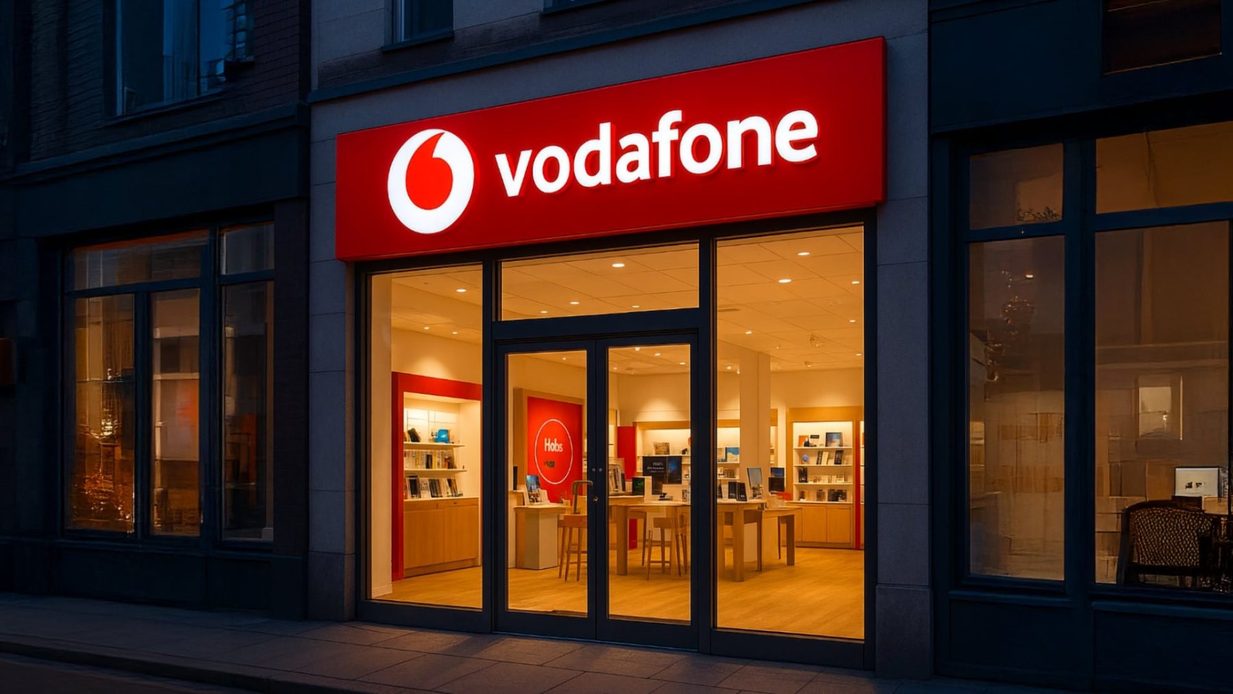 Prodejna Vodafone | Zdroj: Matěj Srb