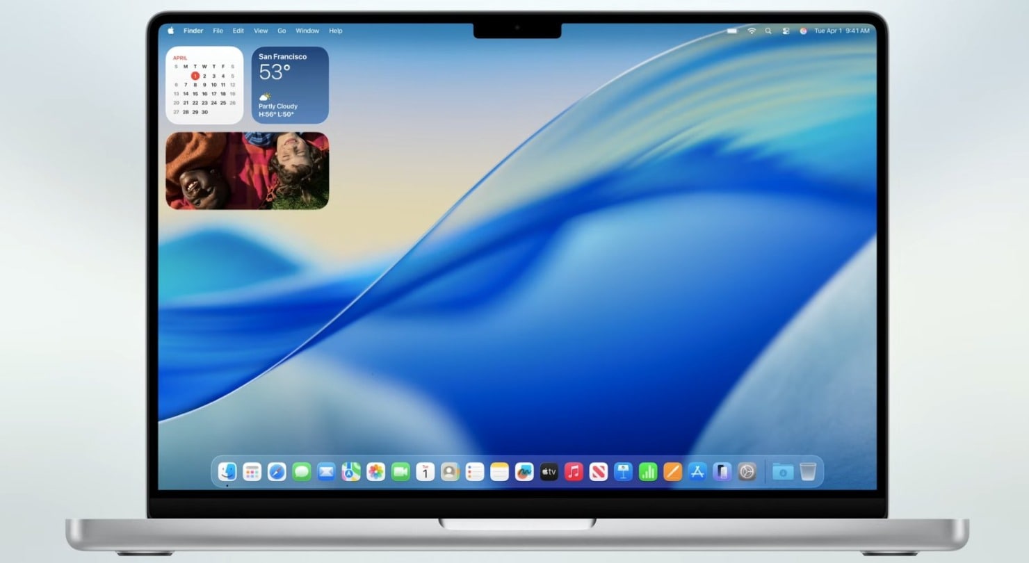 macOS 26 plocha | foto: Apple