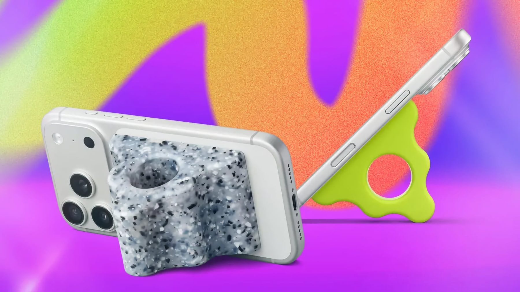 Hikawa Phone Grip & Stand pro Apple iPhone | Zdroj: Zooey Liao / CNET