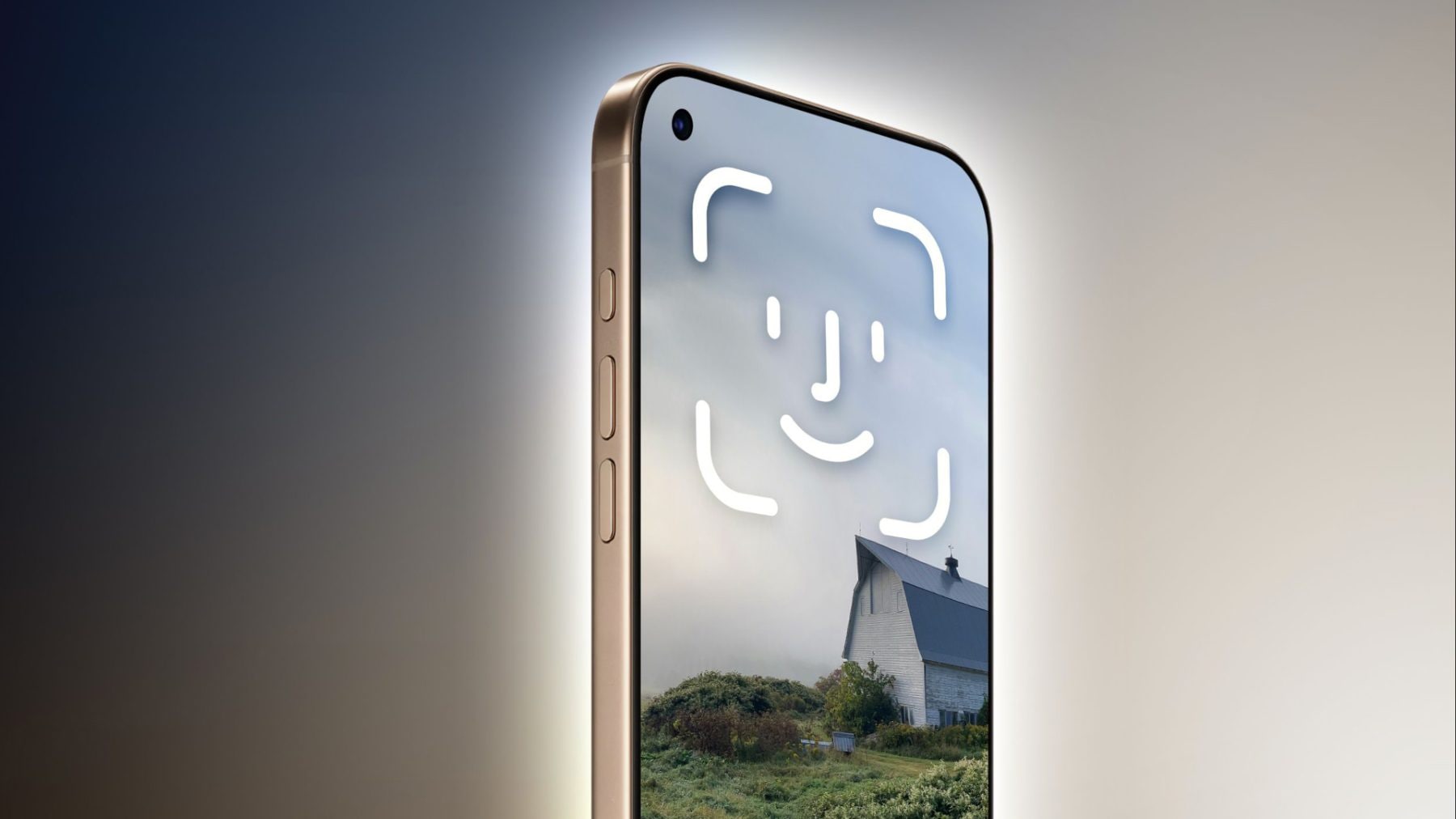 Apple iPhone 18 Pro (Max) s Face ID pod displejem | Zdroj: MacRumors