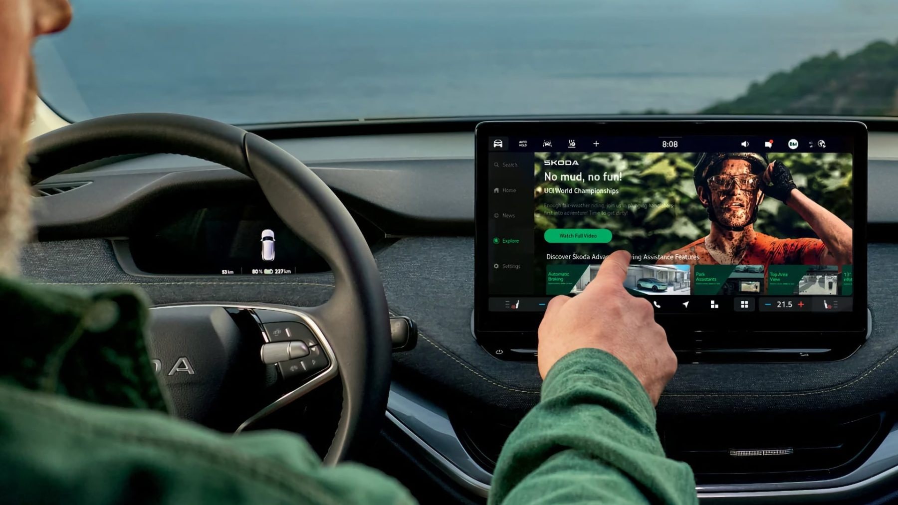 Infotainment ve vozech Škoda | Zdroj: Škoda Auto