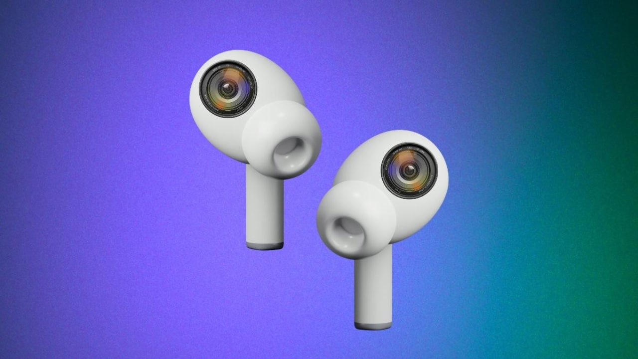Apple AirPods Ultra s fotoaparáty | Zdroj: headphonesty