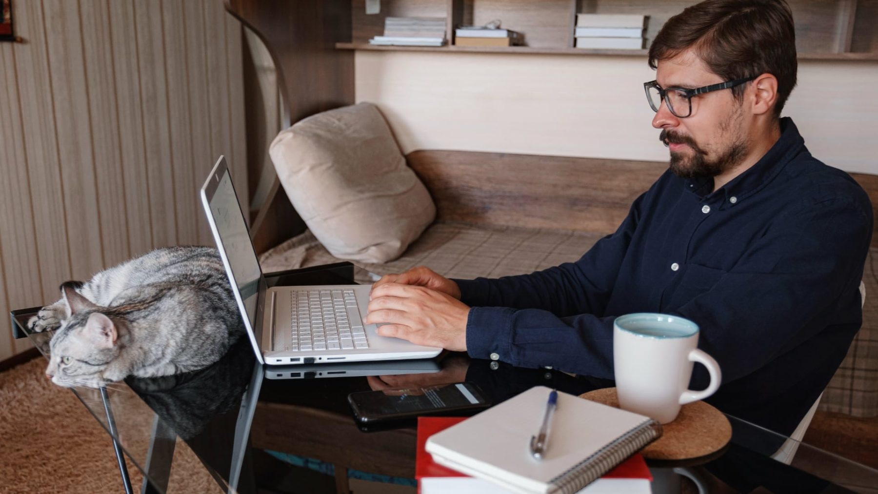 Homeoffice, ilustrační | Zdroj: Freepik