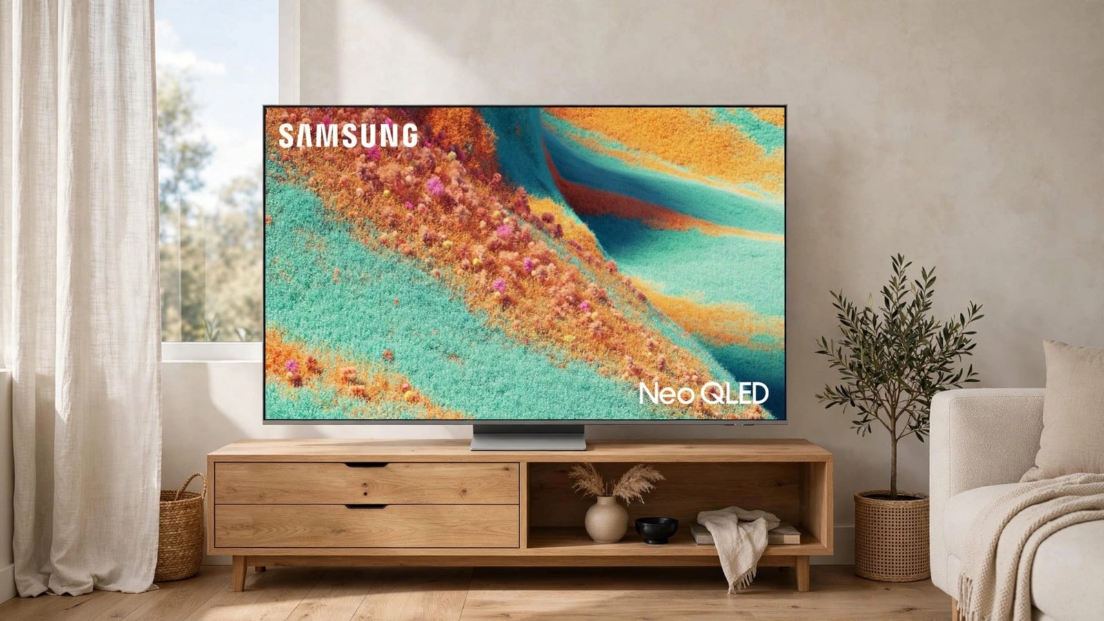 Televize Samsung QE75QN85F | Zdroj: Datart, úprava: Tomáš Rajnoch
