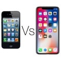 Někteří lidé nepoznají 7 let starý iPhone od nového iPhonu X
