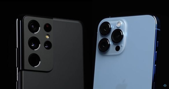 iPhone 13 Pro Max vs. Samsung Galaxy S21 Ultra &#8211; Kdo je král rychlosti?