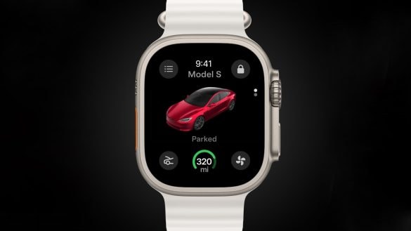 Tesla půjde ovládat i přes Apple Watch. Nová aplikace dorazí za pár dní