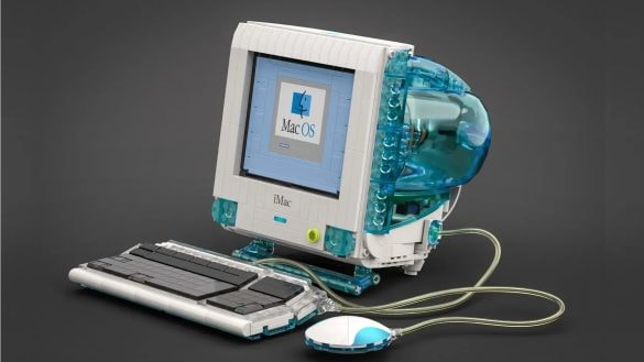LEGO komunita žasne. Fanoušek postavil legendární počítač Apple iMac G3