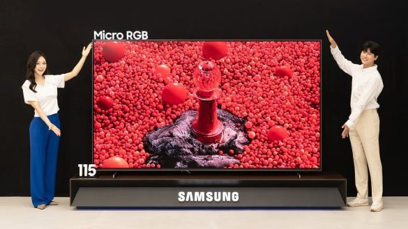 Unikátní televize Samsung: Má technologii Micro RGB s dokonalou přesností barev