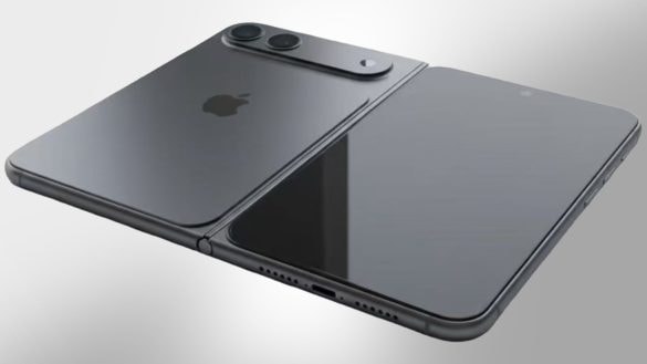 Neudržel Apple tajemství? Na internet unikly CAD rendery s iPhonem Fold