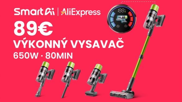 SmartAI V6 bezdrátový vysavač: Dlouhá výdrž a silný výkon za výrazně nižší cenu