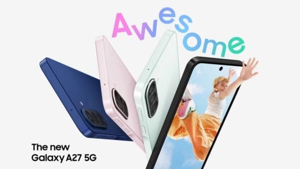 Galaxy A27 se odhalil omylem přes český web Samsungu