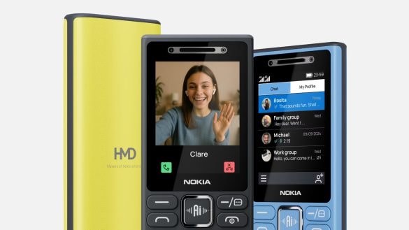 Nokia ukázala čtyři nové tlačítkové telefony. Přinášejí AI, USB-C i videohovory