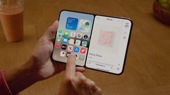 iPhone Duo je první skládačka Applu. Nabízí obří displej a chytrý multitasking