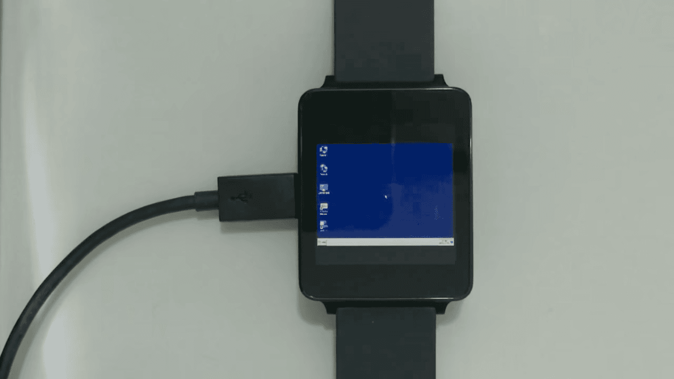 Windows 7 Android Wear smartwatch