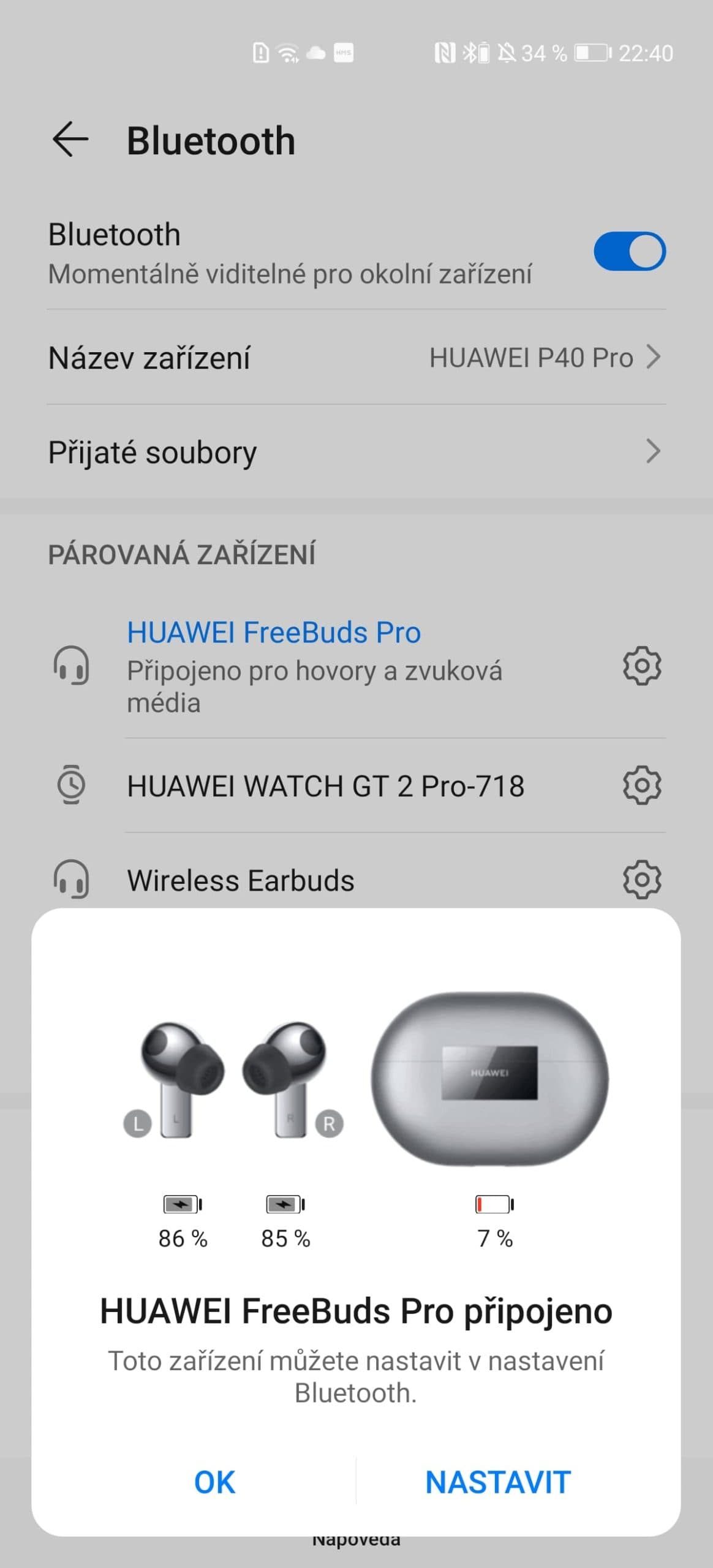 Huawei FreeBuds Pro, aplikace