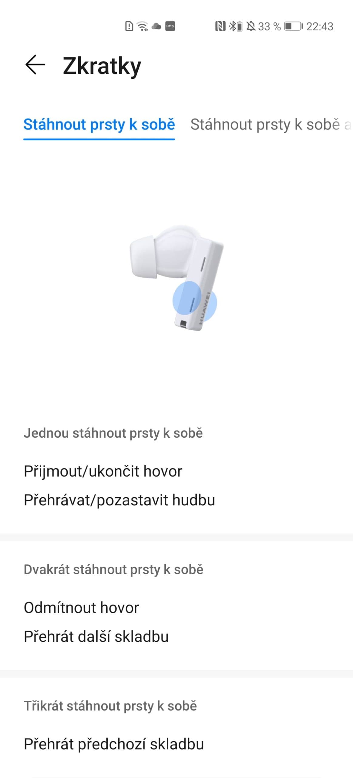 Huawei FreeBuds Pro, aplikace