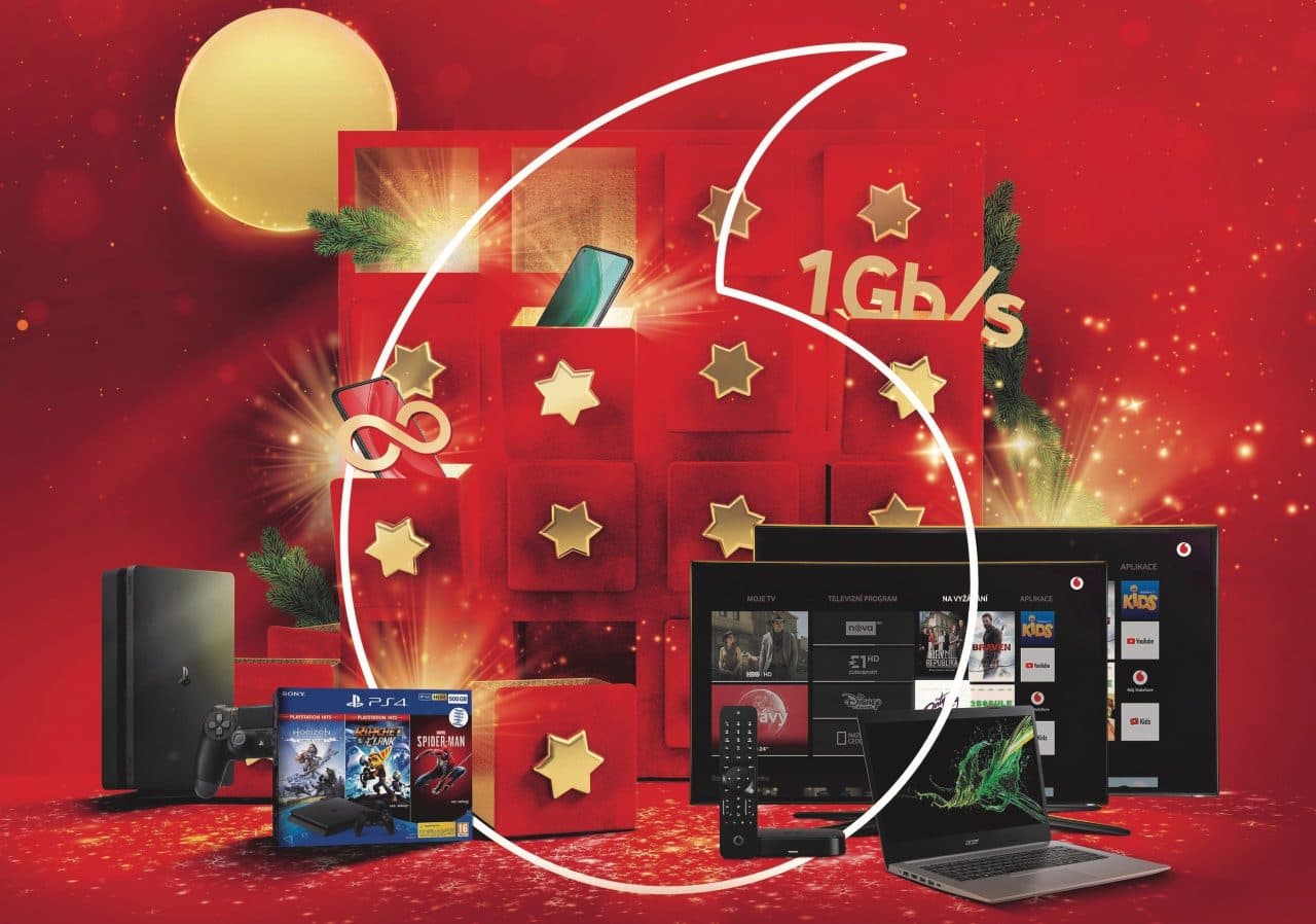 Vánoční nabídku Vodafonu pro rok 2020