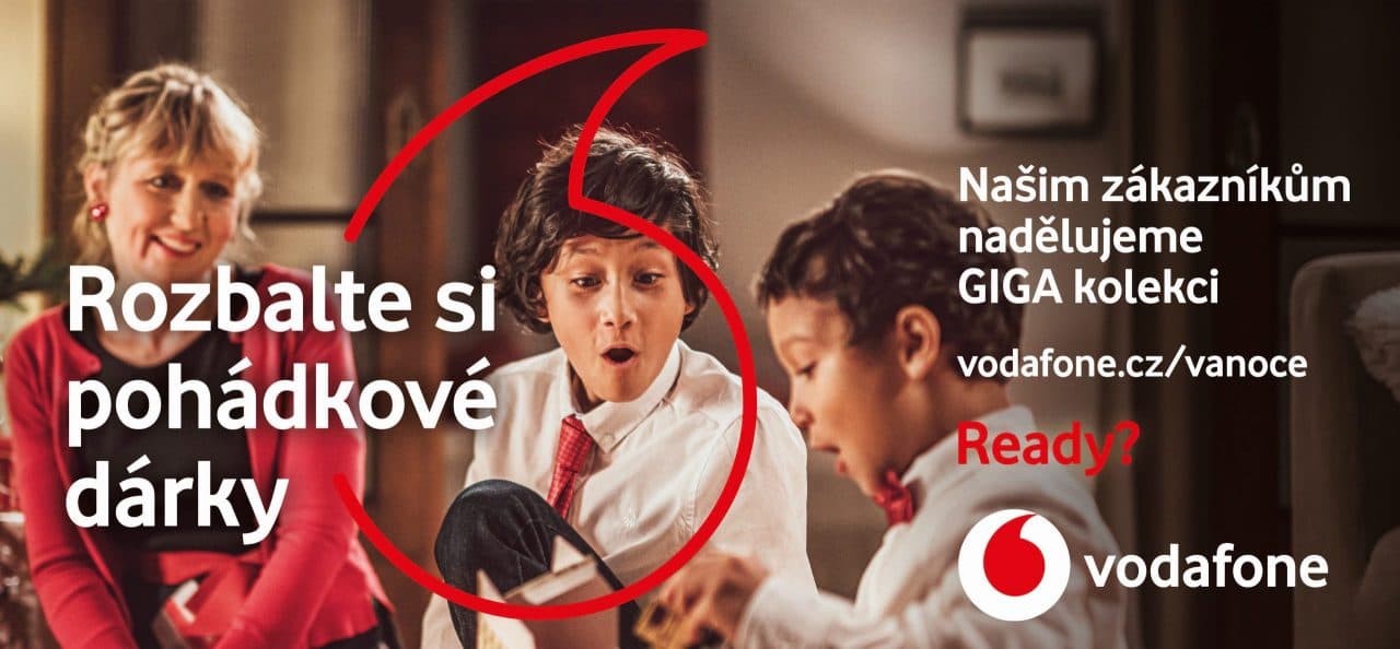 Vánoční nabídku Vodafonu pro rok 2020