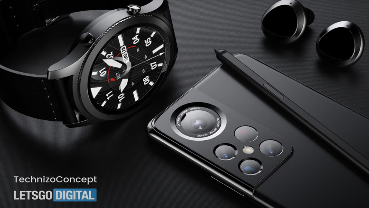 Samsung Galaxy S22 Ultra koncept