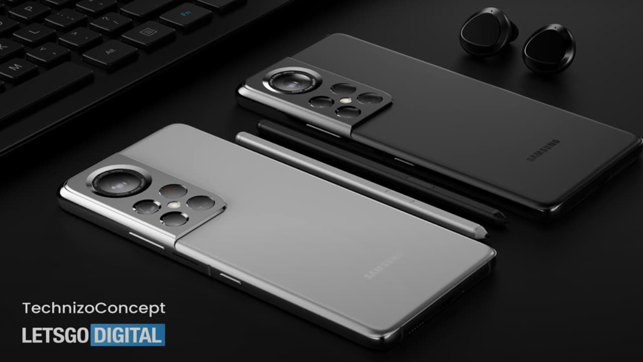 Samsung Galaxy S22 Ultra koncept