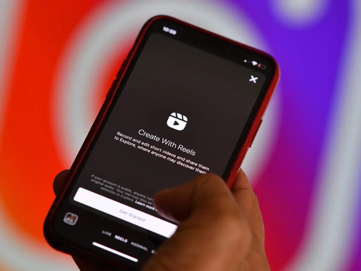 Instagram na telefonu