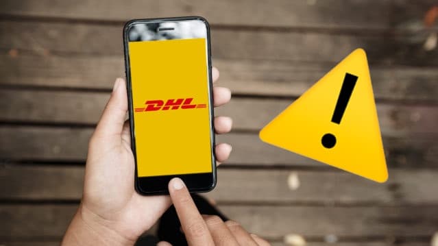 DHL podvod, phishing