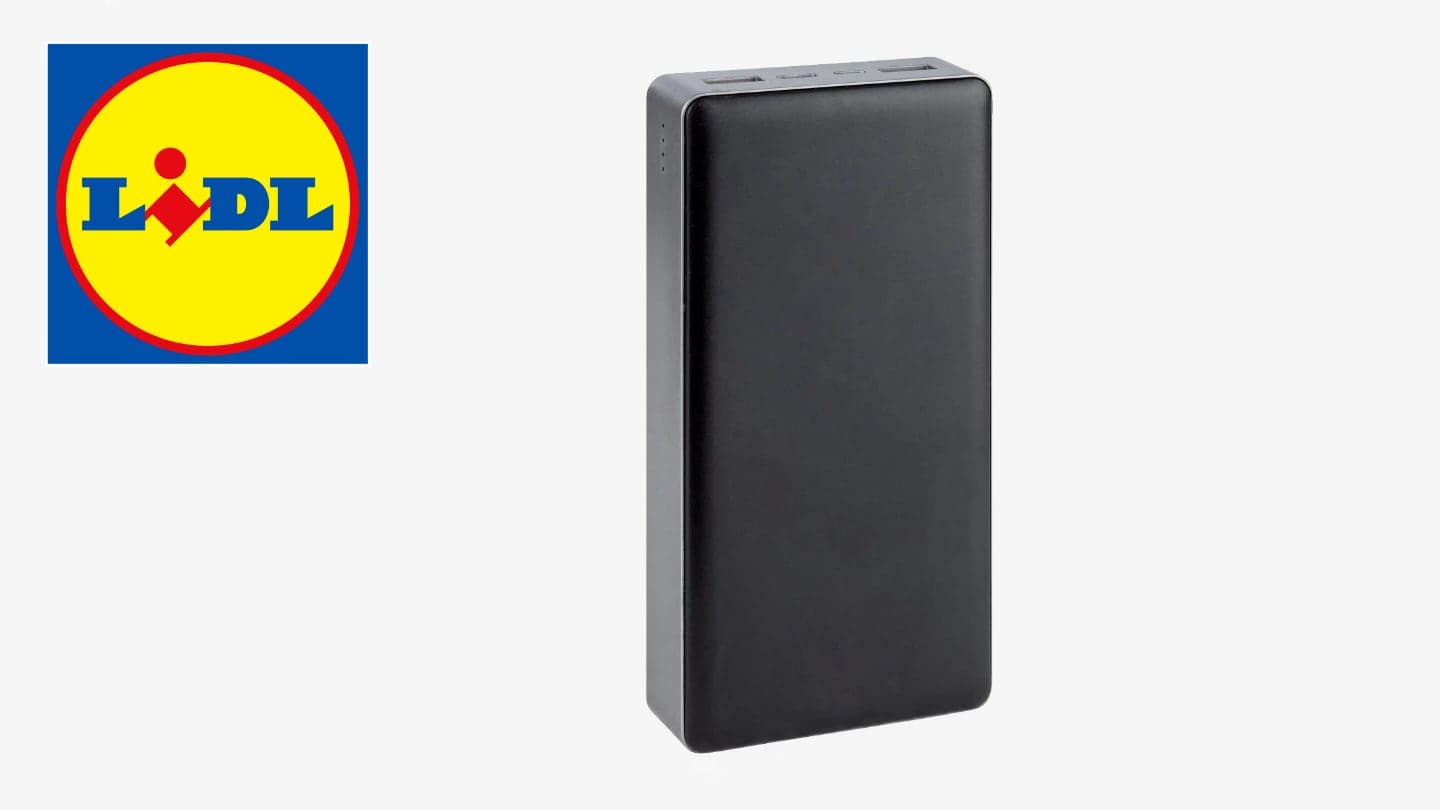 Lidl powebanka Silvercrest 20000 mAh