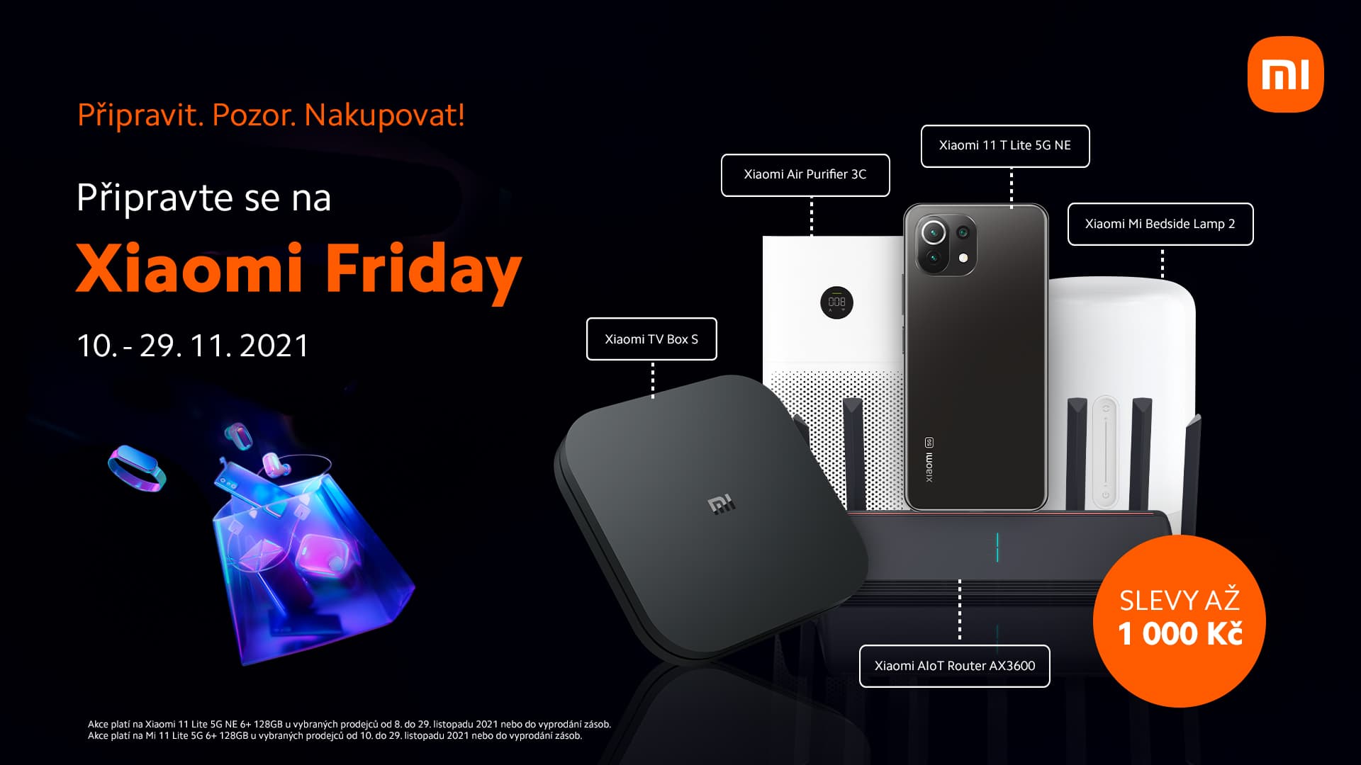 Xiaomi Friday, sleva livestream soutěž