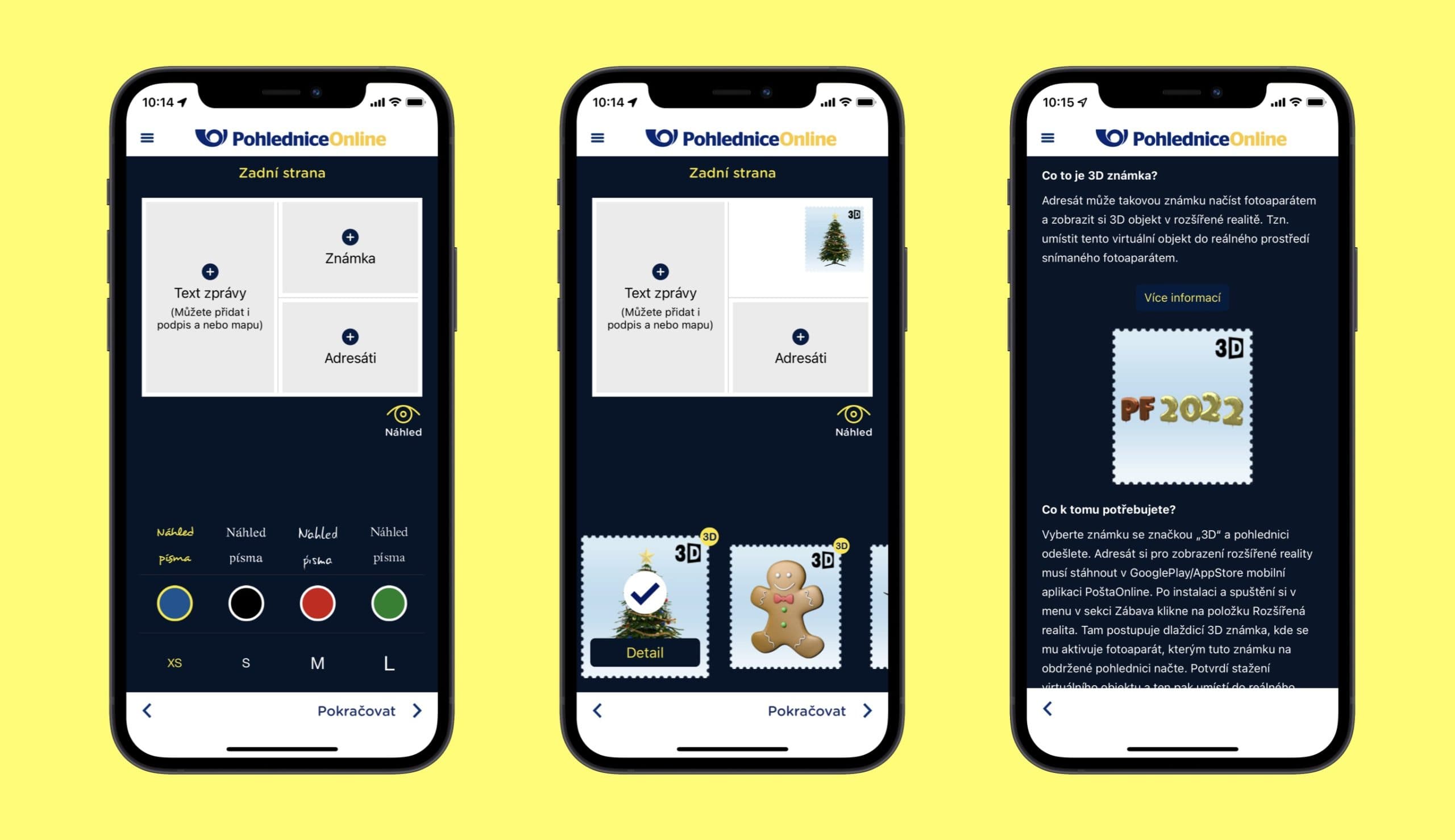 Česká pošta, Pohlednice Online