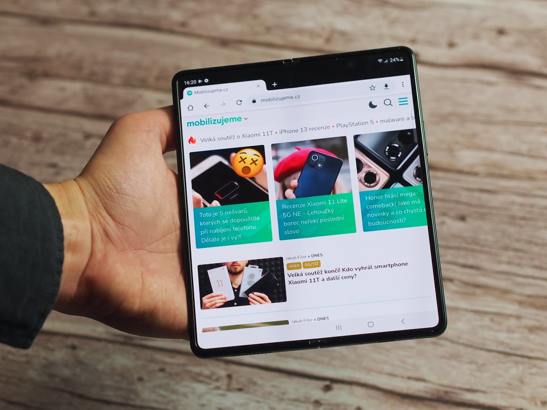 Samsung Galaxy Z Fold 3, recenze