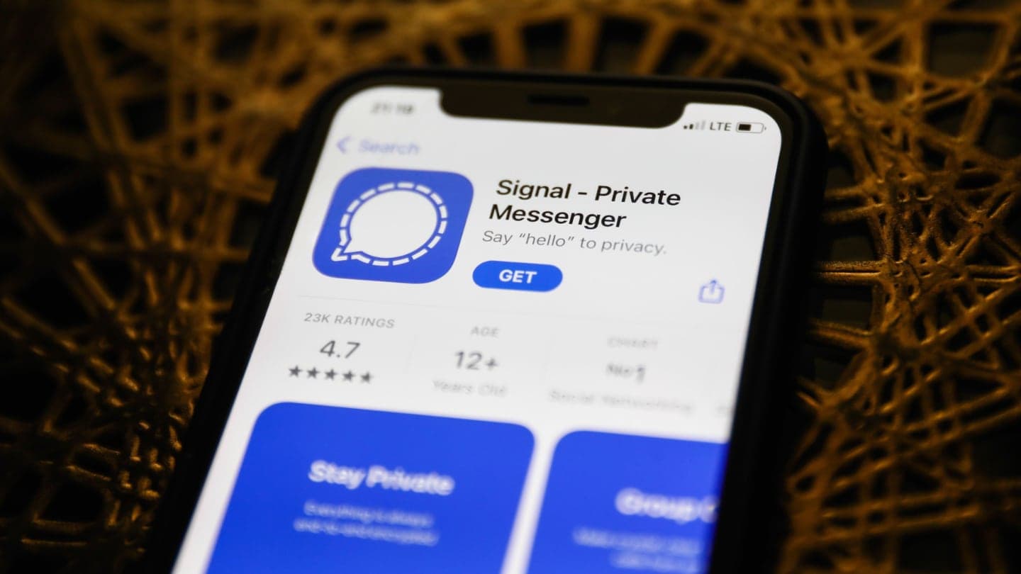 Chatovací aplikace Signal
