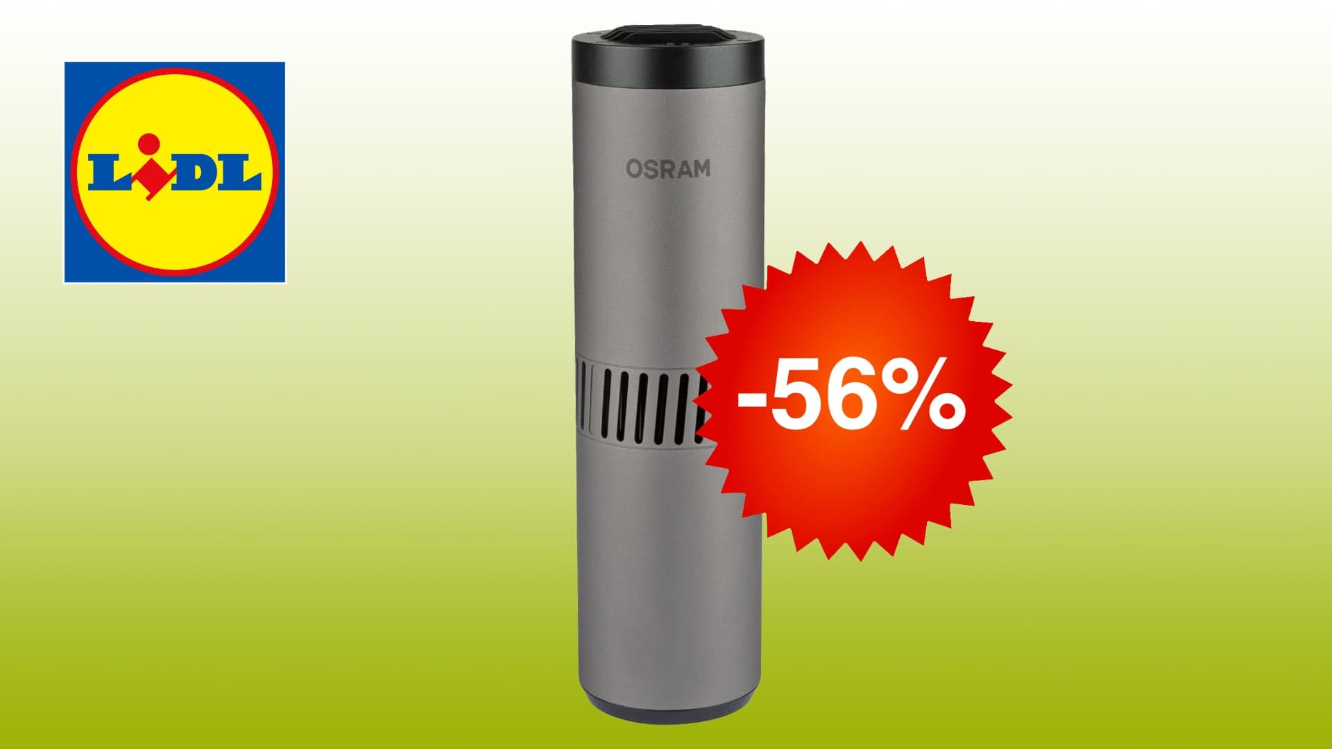 Osram čistička vzduchu s UV lampou sleva Lidl e-shop