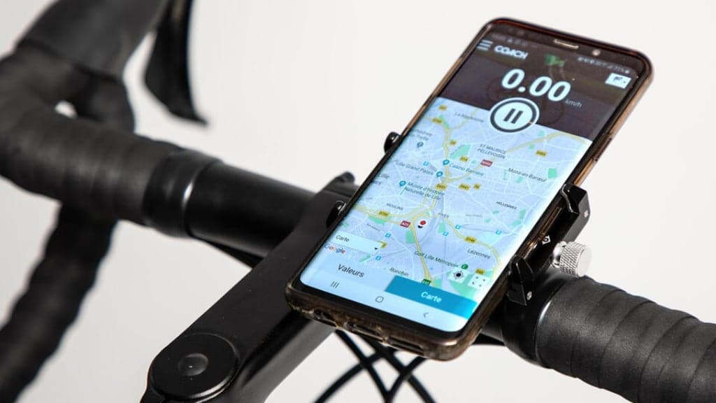 Decathlon držák mobilu na kolo