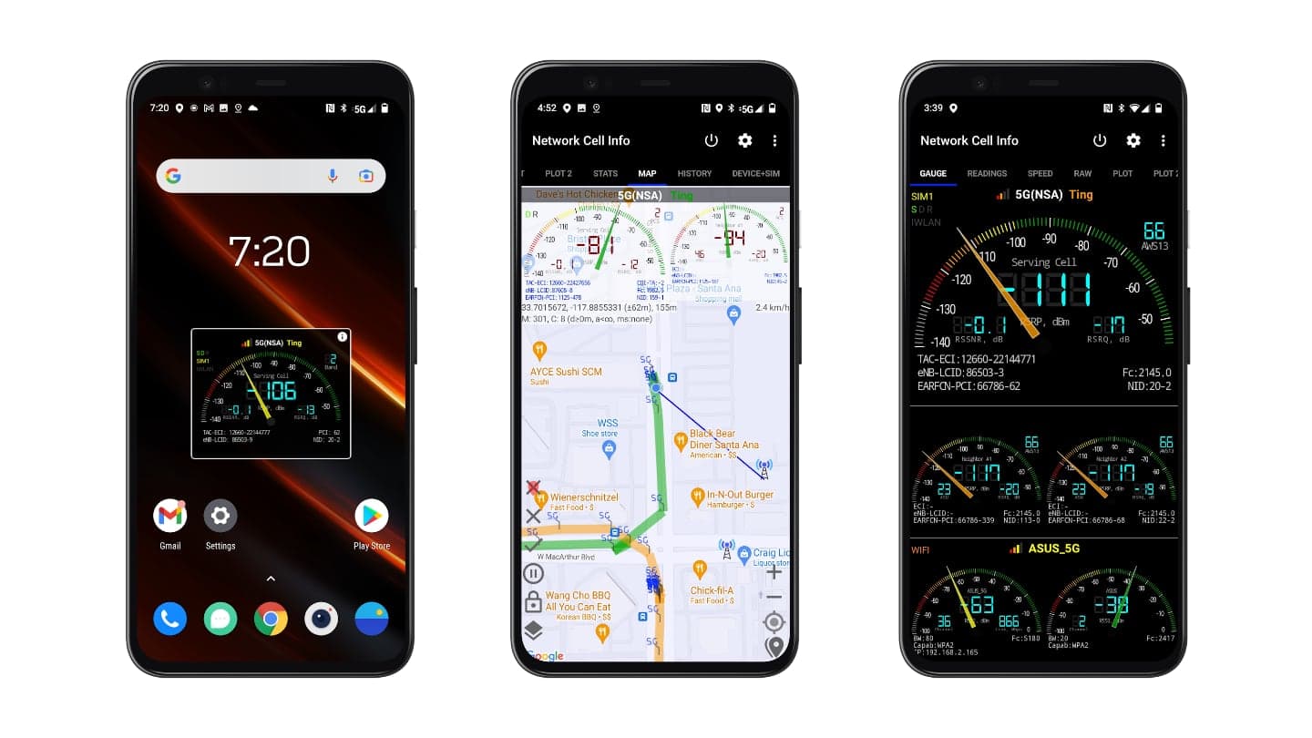 Network Cell Info & Wifi