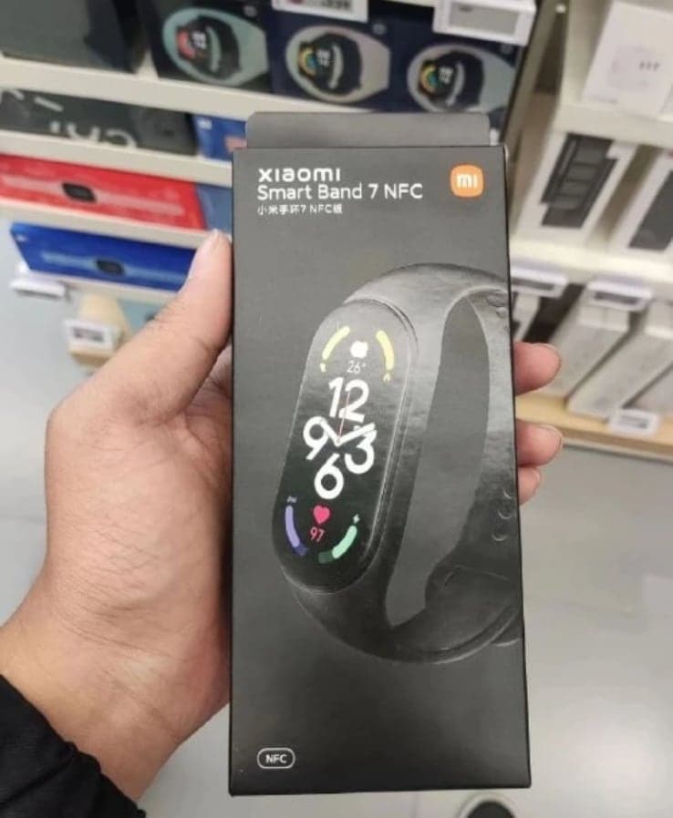 Xiaomi Mi Band 7 NFC prodejní balení